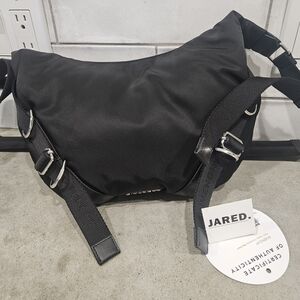 Red Black Men's Belt Bag